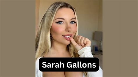 main sarah gallons tiktok.